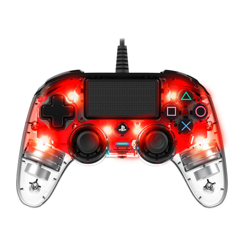 کنترلر Nacon Wired Compact برای PS4قرمز کنترلر Nacon Wired Compact برای PS4قرمز