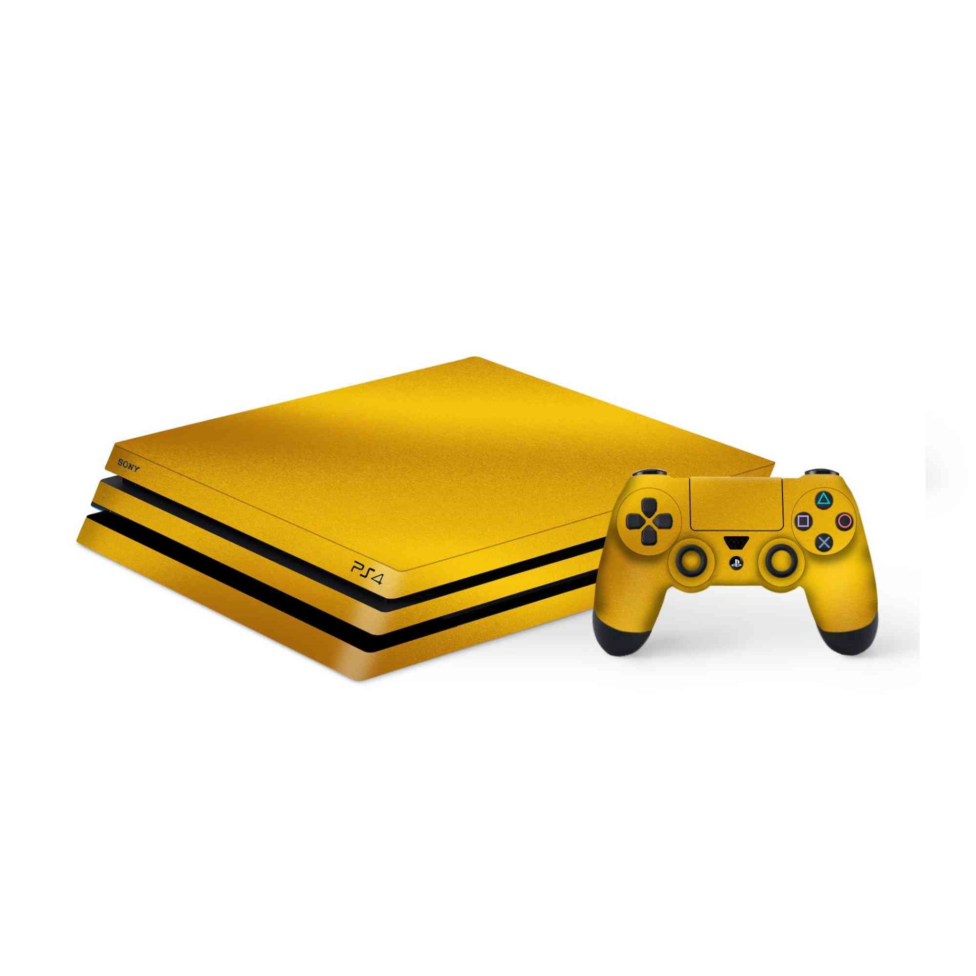 اسکین ps4 رنگ طلایی اسکین ps4 رنگ طلایی
