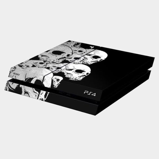 اسکین ps4 طرح اسکلت