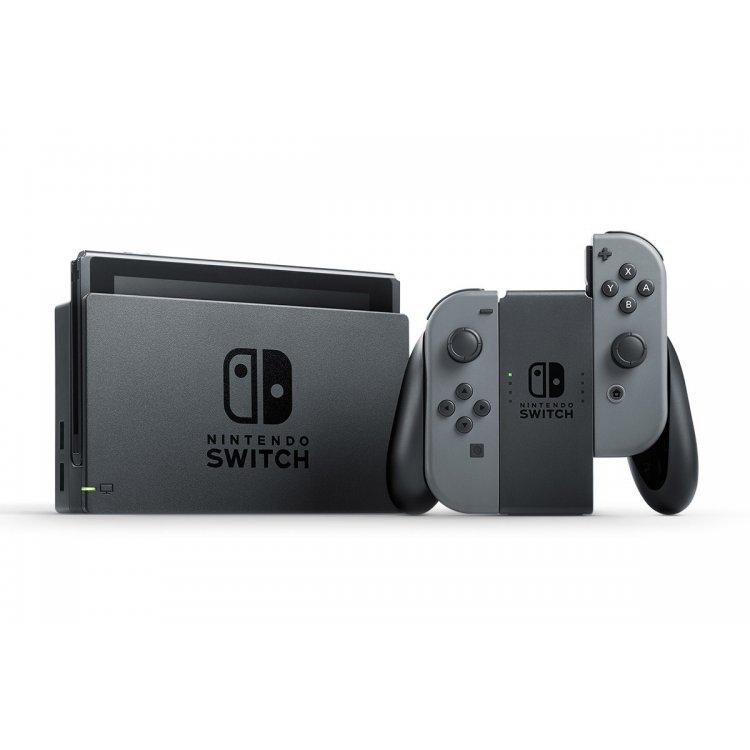 کنسول نینتندو Nintendo Switch with Grey Joy-Con_61e535891a889.jpeg نینتندو سوییچ با جوی کان خاکستری