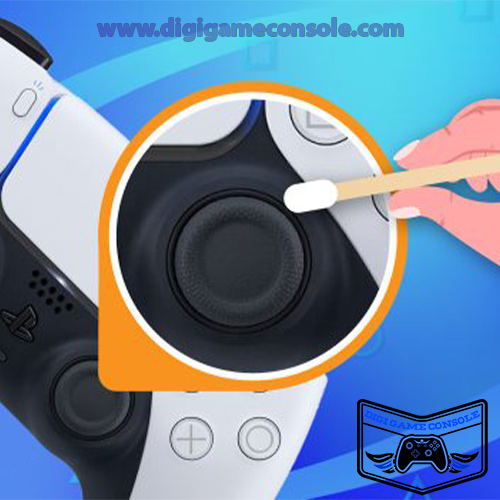 روشن نشدن دسته PS5 تمیز کردن دسته بازی